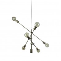 Oriel Lighting-CHELSEA Chrome Contemporary Satellite Pendant